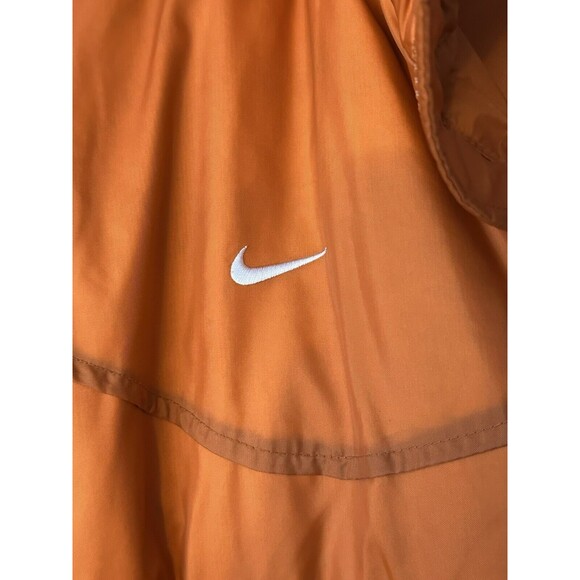 Vintage Nike Puffer Jacket XXL With Hood Texas Longhorn NCAA MINT ORANGE - Picture 4 of 11